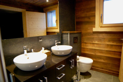 Salle de bain, chalet Winterfell Morzine